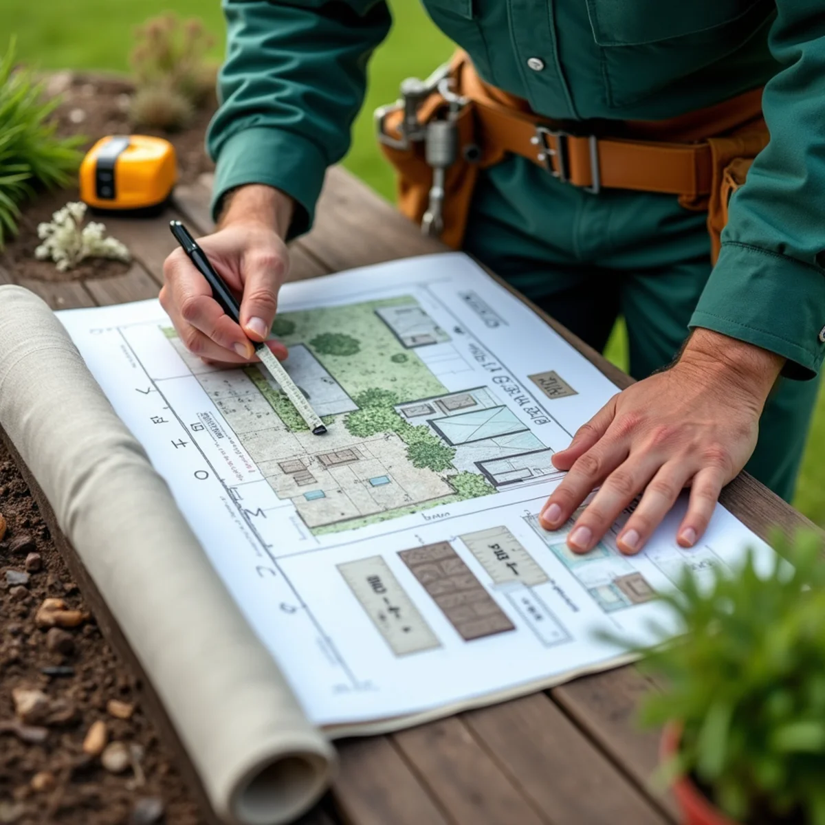 Landscape Planning in Aurora, CO planning detail for an Aurora, Colorado property
