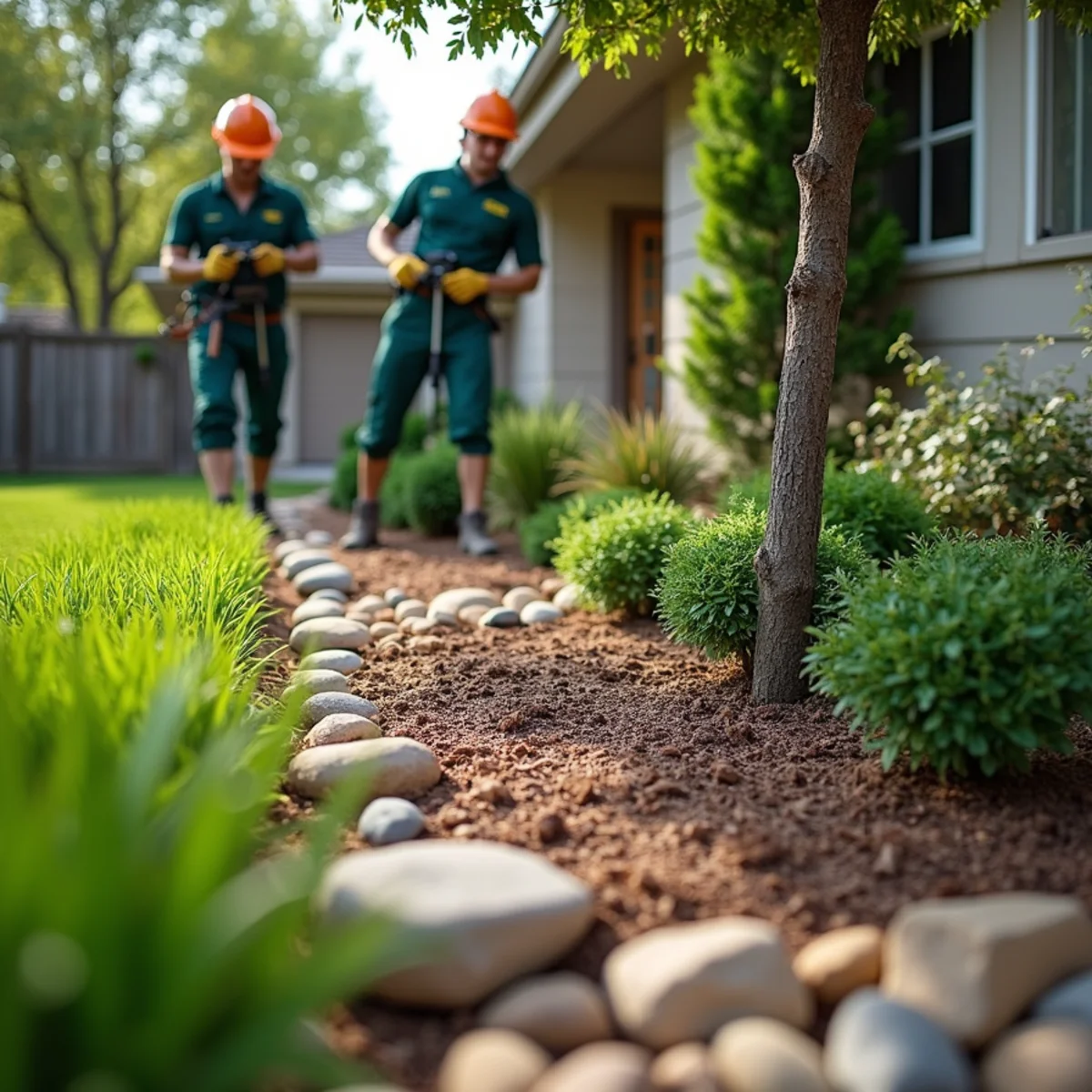 Low-Water Landscaping in Aurora planning detail for an Aurora, Colorado property