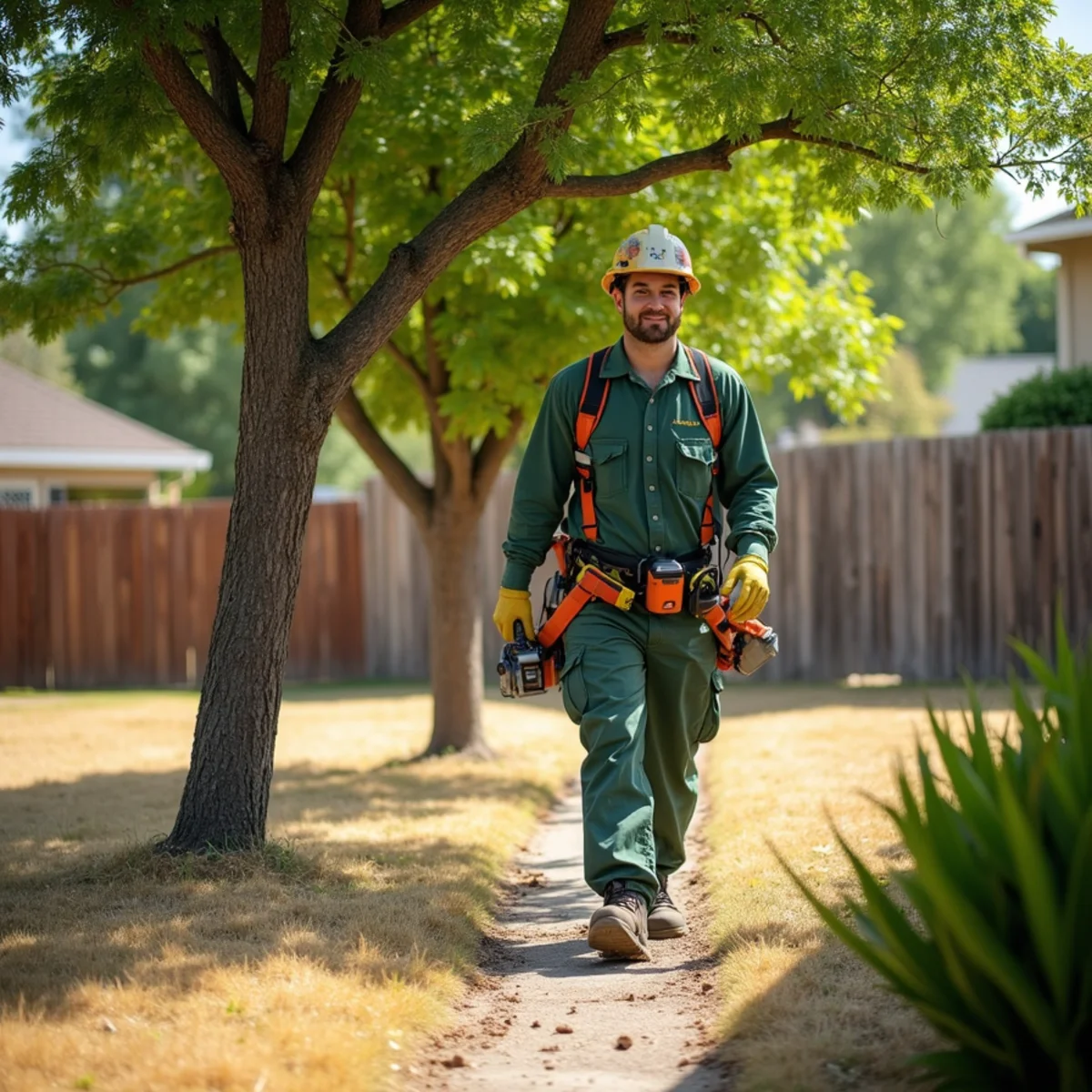 Residential trees and local property conditions in Aurora, Colorado