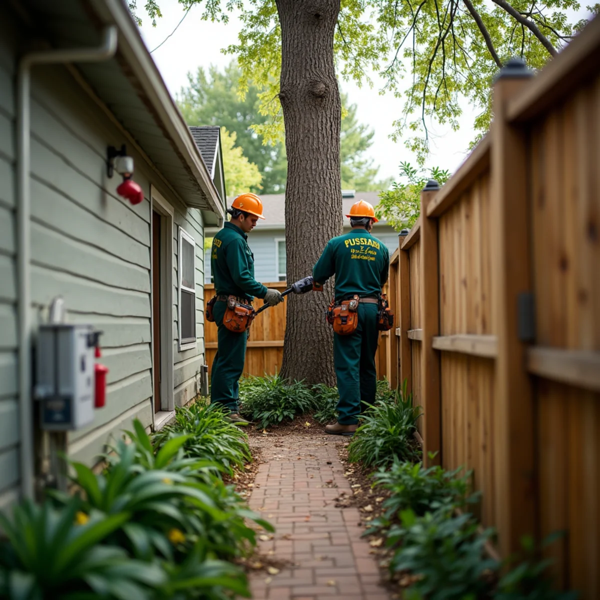 Residential trees and local property conditions in Englewood, Colorado