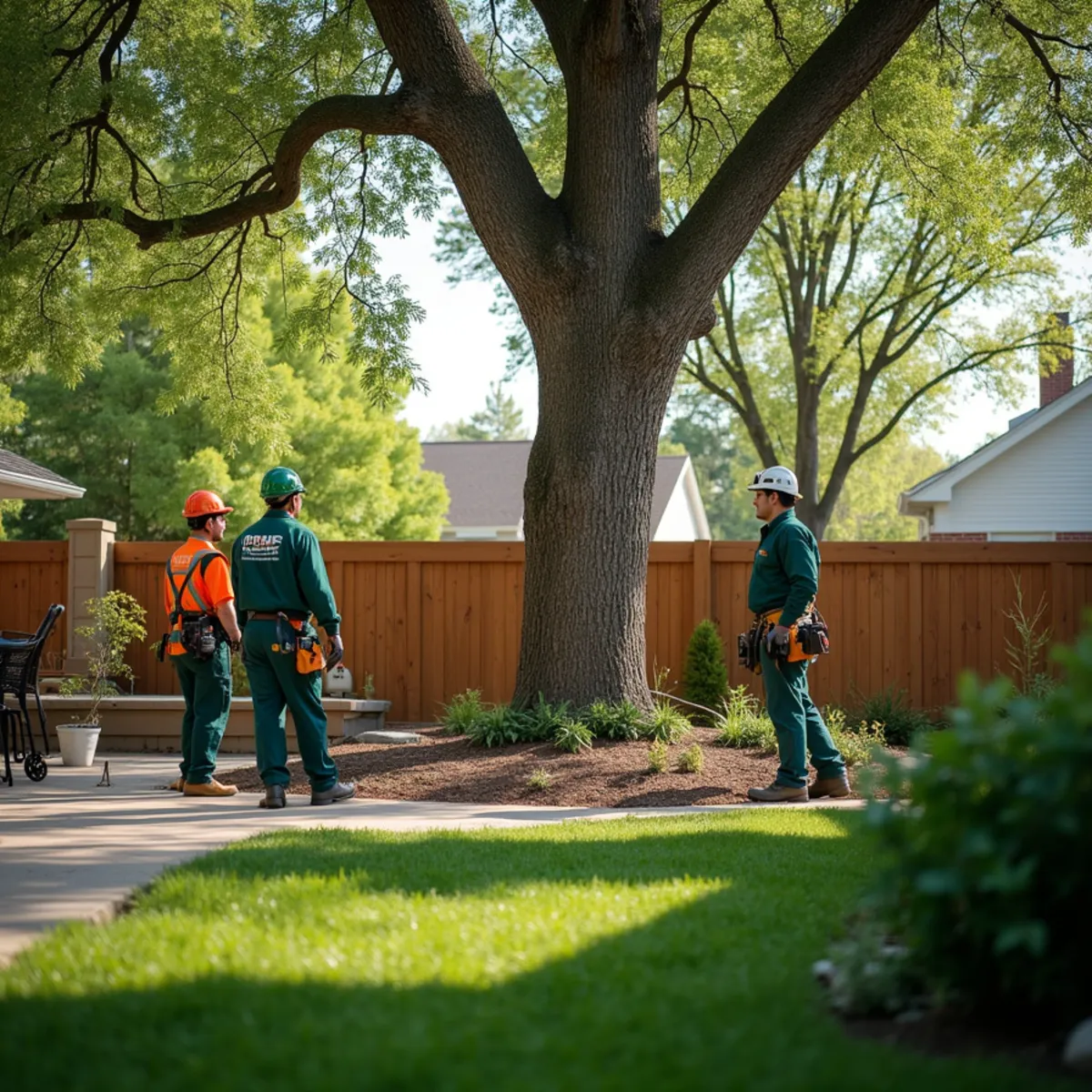 Residential trees and local property conditions in Thornton, Colorado