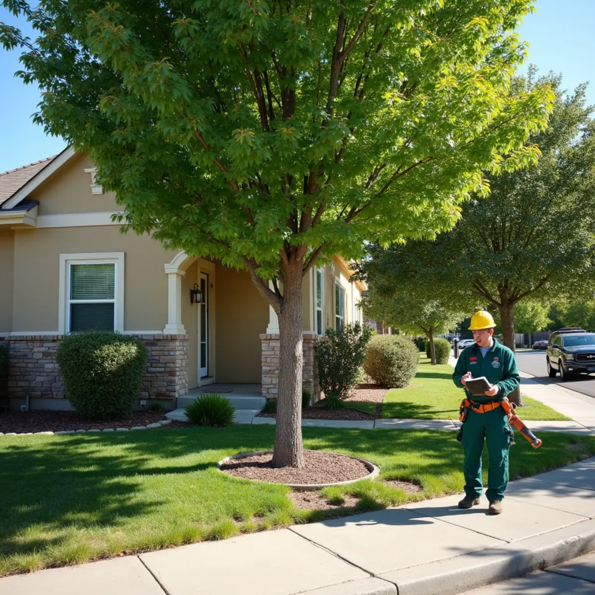 Residential trees and local property conditions in Westminster, Colorado